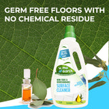 Combo Pack Laundry Detergent Liquid  975ml & Eucalyptus Disinfectant Floor Cleaner, Non-Toxic and Biodegradable, Complete Germs Removal, 975ml
